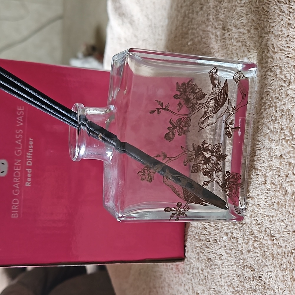 Pink Zebra Bird Garden Reed Diffuser